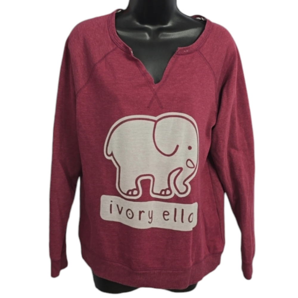 Ivory Ella "Save The Elephants" Graphic Pullover - Picture 4 of 10